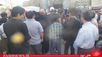 گزارش تصویری ازتشییع سردارجانباز شهیدپاکیزه