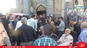 گزارش تصویری ازتشییع سردارجانباز شهیدپاکیزه
