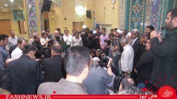 گزارش تصویری ازتشییع سردارجانباز شهیدپاکیزه