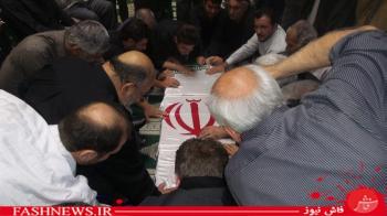 گزارش تصویری ازتشییع سردارجانباز شهیدپاکیزه