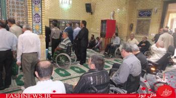 گزارش تصویری ازتشییع سردارجانباز شهیدپاکیزه