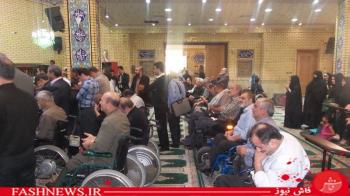 گزارش تصویری ازتشییع سردارجانباز شهیدپاکیزه