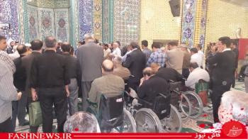 گزارش تصویری ازتشییع سردارجانباز شهیدپاکیزه