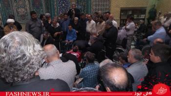 گزارش تصویری ازتشییع سردارجانباز شهیدپاکیزه