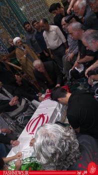 گزارش تصویری ازتشییع سردارجانباز شهیدپاکیزه