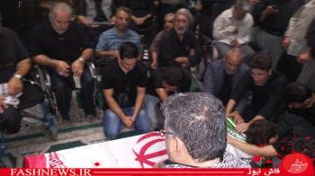 گزارش تصویری ازتشییع سردارجانباز شهیدپاکیزه