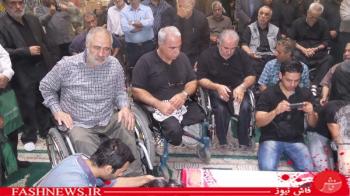 گزارش تصویری ازتشییع سردارجانباز شهیدپاکیزه