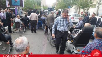 گزارش تصویری ازتشییع سردارجانباز شهیدپاکیزه