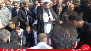 گزارش تصویری ازتشییع سردارجانباز شهیدپاکیزه