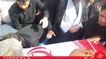 گزارش تصویری ازتشییع سردارجانباز شهیدپاکیزه