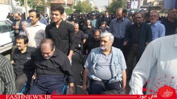 گزارش تصویری ازتشییع سردارجانباز شهیدپاکیزه