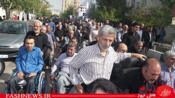 گزارش تصویری ازتشییع سردارجانباز شهیدپاکیزه