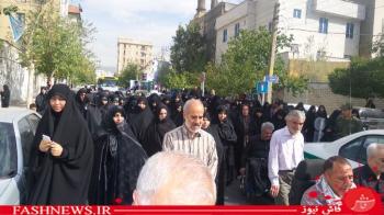 گزارش تصویری ازتشییع سردارجانباز شهیدپاکیزه