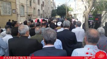 گزارش تصویری ازتشییع سردارجانباز شهیدپاکیزه