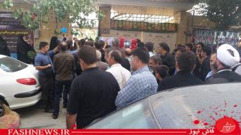 گزارش تصویری ازتشییع سردارجانباز شهیدپاکیزه