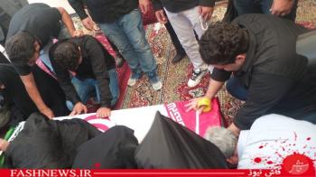 گزارش تصویری ازتشییع سردارجانباز شهیدپاکیزه