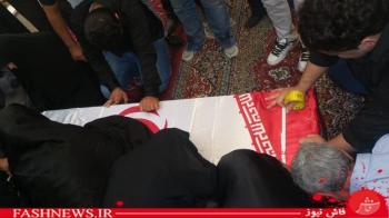 گزارش تصویری ازتشییع سردارجانباز شهیدپاکیزه