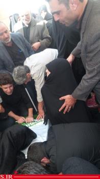 گزارش تصویری ازتشییع سردارجانباز شهیدپاکیزه