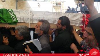 گزارش تصویری ازتشییع سردارجانباز شهیدپاکیزه