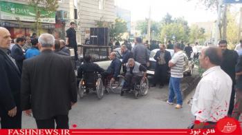 گزارش تصویری ازتشییع سردارجانباز شهیدپاکیزه