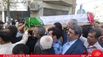 گزارش تصویری ازتشییع سردارجانباز شهیدپاکیزه