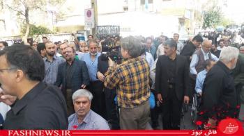 گزارش تصویری ازتشییع سردارجانباز شهیدپاکیزه
