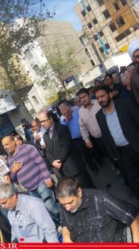 گزارش تصویری ازتشییع سردارجانباز شهیدپاکیزه