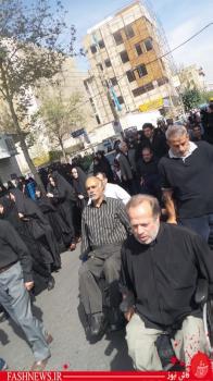 گزارش تصویری ازتشییع سردارجانباز شهیدپاکیزه