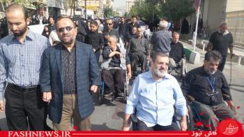 گزارش تصویری ازتشییع سردارجانباز شهیدپاکیزه