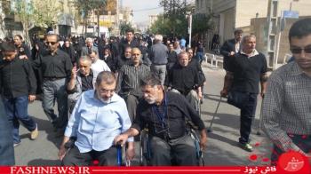 گزارش تصویری ازتشییع سردارجانباز شهیدپاکیزه