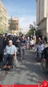 گزارش تصویری ازتشییع سردارجانباز شهیدپاکیزه