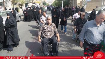 گزارش تصویری ازتشییع سردارجانباز شهیدپاکیزه