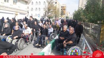 گزارش تصویری ازتشییع سردارجانباز شهیدپاکیزه