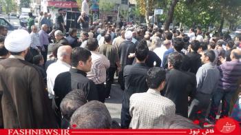 گزارش تصویری ازتشییع سردارجانباز شهیدپاکیزه