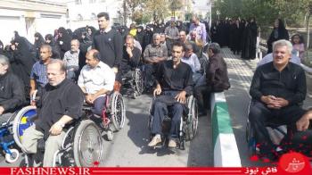 گزارش تصویری ازتشییع سردارجانباز شهیدپاکیزه