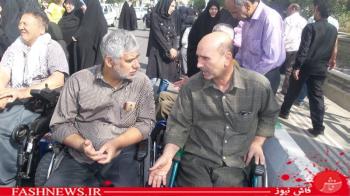 گزارش تصویری ازتشییع سردارجانباز شهیدپاکیزه