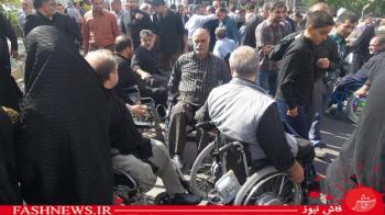 گزارش تصویری ازتشییع سردارجانباز شهیدپاکیزه