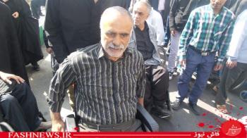 گزارش تصویری ازتشییع سردارجانباز شهیدپاکیزه