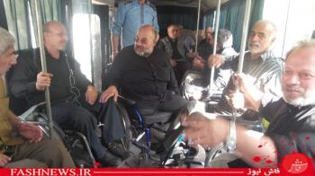 گزارش تصویری ازتشییع سردارجانباز شهیدپاکیزه
