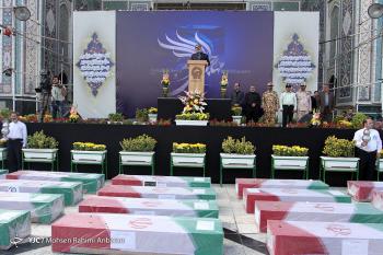 تشییع جان باختگان حادثه منا/تصاویر