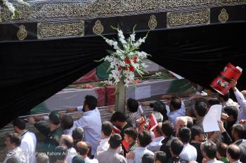تشییع جان باختگان حادثه منا/تصاویر