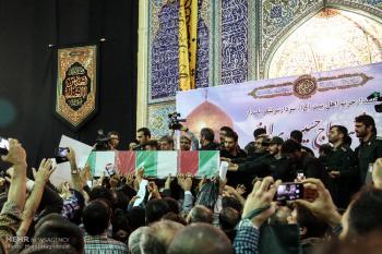 مراسم تشییع سردار شهید همدانی/تصاویر