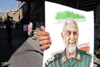 مراسم تشییع سردار شهید همدانی/تصاویر
