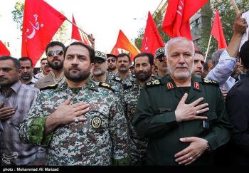مراسم تشییع سردار شهید همدانی/تصاویر