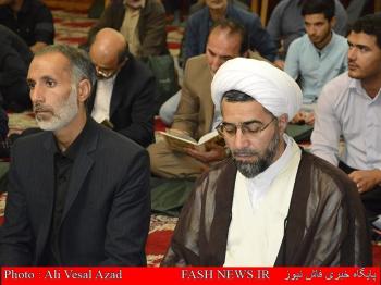 مراسم هفتمین روز شهادت جانباز موسوی/تصاویر