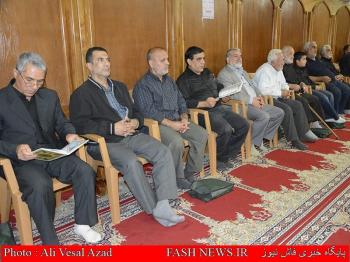 مراسم هفتمین روز شهادت جانباز موسوی/تصاویر