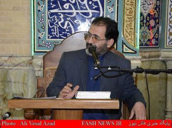 مراسم هفتمین روز شهادت جانباز موسوی/تصاویر