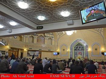 مراسم هفتمین روز شهادت جانباز موسوی/تصاویر