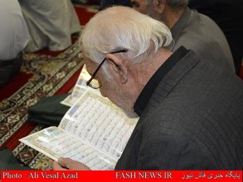 مراسم هفتمین روز شهادت جانباز موسوی/تصاویر