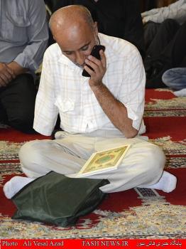 مراسم هفتمین روز شهادت جانباز موسوی/تصاویر